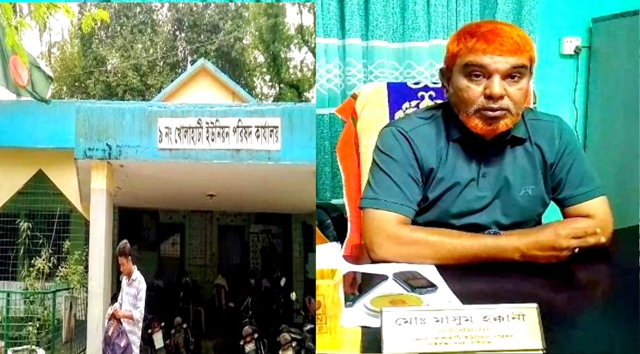 খোলাহাটী ইউনিয়নের জরাজীর্ণ সড়ক উন্নয়নে দ্রুত উদ্যোগের দাবি চেয়ারম্যান মাসুম হক্কানীর